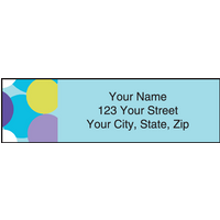 Retro Graphics Address Labels Set of 200