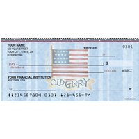 America the Beautiful Inspirational Personal Checks - 1 Box - Singles