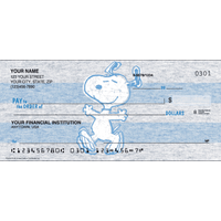 Peanuts Cartoon Personal Checks - 1 Box - Singles