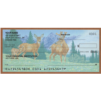 Wildlife Adventure Animal Personal Checks - 1 Box - Duplicates