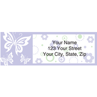 Paper Butterflies Address Labels Set of 200