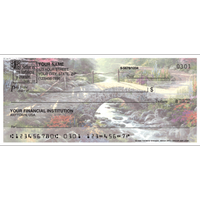 Serenity Spanish Religious Personal Checks - 1 Box - Singles