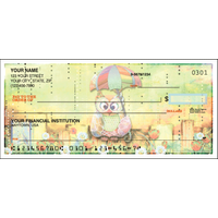 Owls Animal Personal Checks - 1 Box - Singles