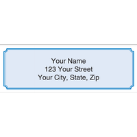 Blue Classic Address Labels Set of 200