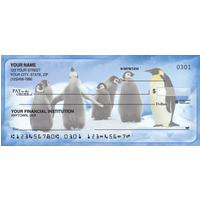 Penguin Parade Animal Personal Checks - 1 Box - Duplicates