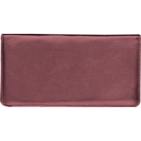 Burgundy Checkbook Cover