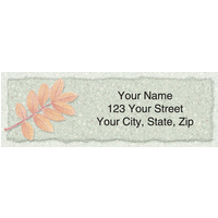 Autumn Leaf Address Labels Set of 200