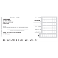 One Part Deposit Slips