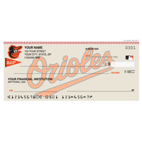 Baltimore Orioles MLB Personal Checks - 1 Box - Singles