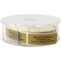 Rolled Address Labels Dispenser
