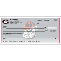 Georgia Logo Collegiate Personal Checks - 1 Box - Duplicates