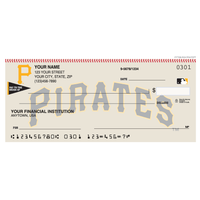 Pittsburgh Pirates MLB Personal Checks - 1 Box - Duplicates