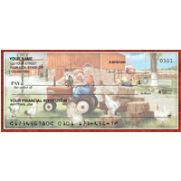 Barnyard Buddies Animal Personal Checks - 1 Box - Singles