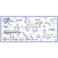Paper Butterflies Animal Personal Checks - 1 Box - Singles