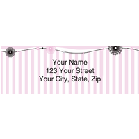 Pretty in Pink Address Labels Set of 200
