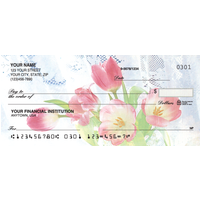 Tulip Whispers Flower Personal Checks - 1 Box - Singles