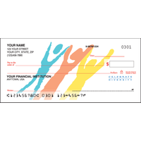 NOW Celebrate Diversity Charitable Personal Checks - 1 Box - Duplicates