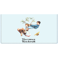 Norman Rockwell Checkbook Cover
