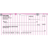 Pretty in Pink Cute Personal Checks - 1 Box - Duplicates