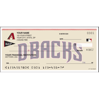 Arizona Diamonbacks MLB Personal Checks - 1 Box - Duplicates