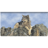 Defenders of Wildlife Wolves Checkbook Cover
