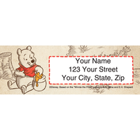 Disney Pooh & Friends Address Labels Set of 200