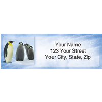 Penguin Parade Address Labels Set of 200