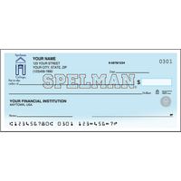 Spelman College Logo Sports Personal Checks - 1 Box - Singles