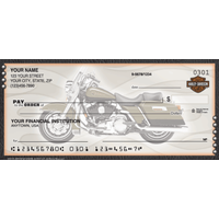 Harley-Davidson Motorcycle Personal Checks - 1 Box - Duplicates