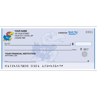 Kansas Logo Collegiate Personal Checks - 1 Box - Duplicates