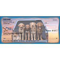 Dog Adventures Animal Personal Checks - 1 Box - Duplicates