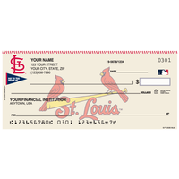 St. Louis Cardinals Sports Personal Checks - 1 Box - Duplicates