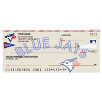 Toronto Blue Jays Sports Personal Checks - 1 Box - Singles