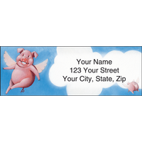 When Pigs Fly Labels Set of 200