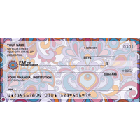 Flower Power Checks Personal Checks - 1 Box - Singles