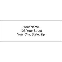 White Labels Set of 200
