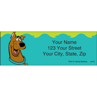Scooby-Doo Address Labels Set of 200