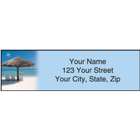 Island Escapes Labels Set of 200