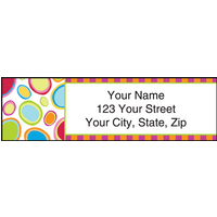 Go-Go Retro Label Set of 200