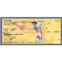 Hummingbirds Animal Personal Checks - 1 Box - Singles