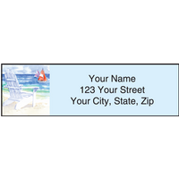 Seaside Labels Set of 200