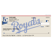 Kansas City Royals Sports Personal Checks - 1 Box - Duplicates