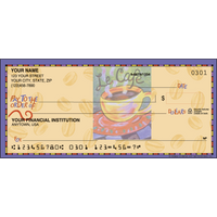 Cup o' Java Checks Personal Checks - 1 Box - Singles