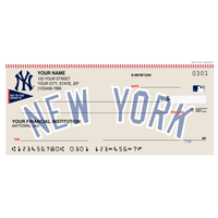New York Yankees Sports Personal Checks - 1 Box - Singles