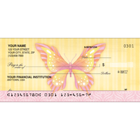 Butterflies Animal Personal Checks - 1 Box - Singles