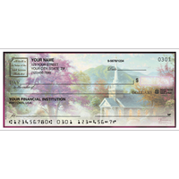 Churches by Thomas Kinkade Personal Checks - 1 Box - Singles