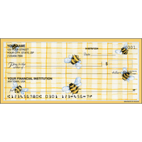 Cute as a Bug Garden Personal Checks - 1 Box - Duplicates