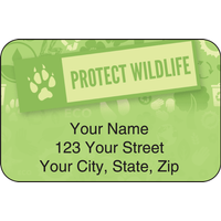 Green Routine Address Labels