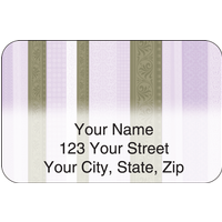 Chocolate Decor Address Labels