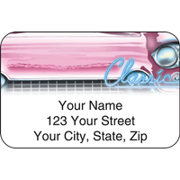 Classic Road Trip Address Labels